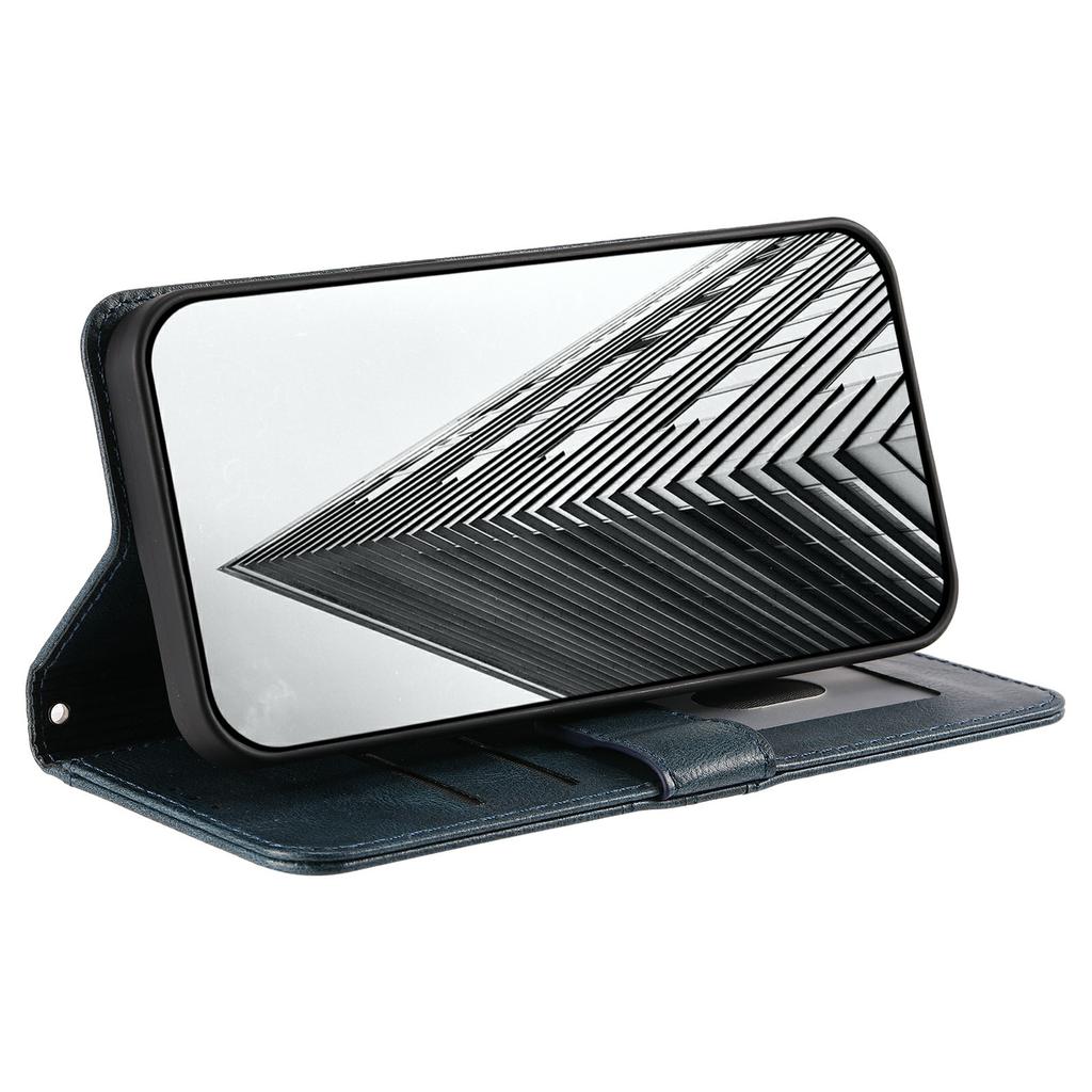 For Xiaomi Redmi 15 5G (EU) (171mm)/4G (EU) (171mm) Case 6 Card Slots PU Leather Anti-Fall Phone Cover with Wrist Strap