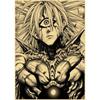 One Punch Man Posters Aesthetic Home Decor HD Print Pictures Living Room Bar Cafe Wall Art Painting Kraft Paper Anime Poster