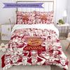 Bayern Munich Bedding Set Breathable Duvet Cover with Pillowcases Decorative Bed Linen for Bedroom Home Decoration Birthday Gift