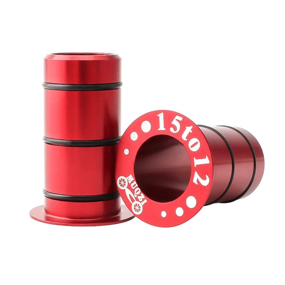 2Pcs with Spare Sealing Ring Thru Axle Side Cover Adapter Bike Hub Thru Axle