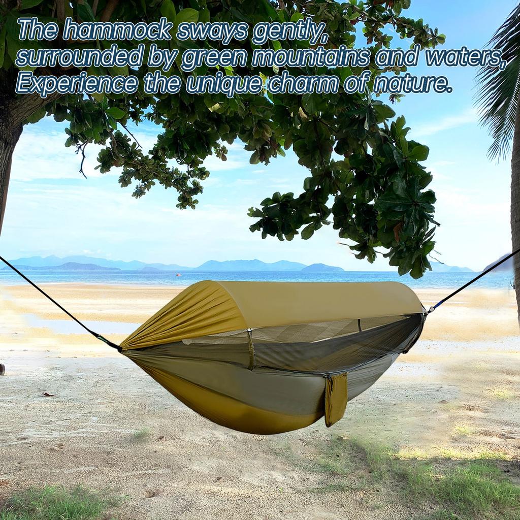 Открытый двойной антиопрокидывающийся автоматический быстрооткрывающийся распашной антимоскитный тент для кемпинга