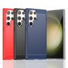 Для Чехол Samsung Galaxy S23 Ultra Чехол Для Samsung S23 Ultra S23Plus Силиконовый Чехол-накладка из углеволокна Для Samsung S23 Ultra Чехол
