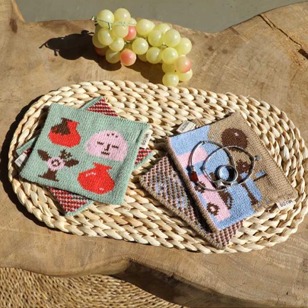 Knitted Coaster – National Jinju Museum Exclusive
