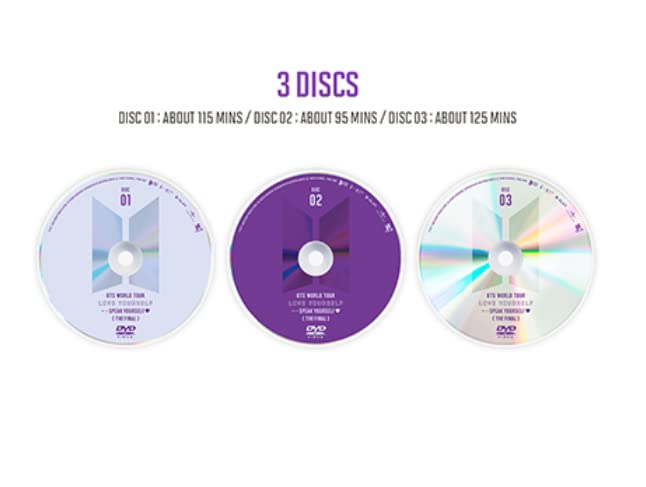 DVD-издание с японским BTS WORLD TOUR YOURSELF SPEAK [Ограниченные субтитры] «LOVE YOURSELF» [ФИНАЛ] (DVD)