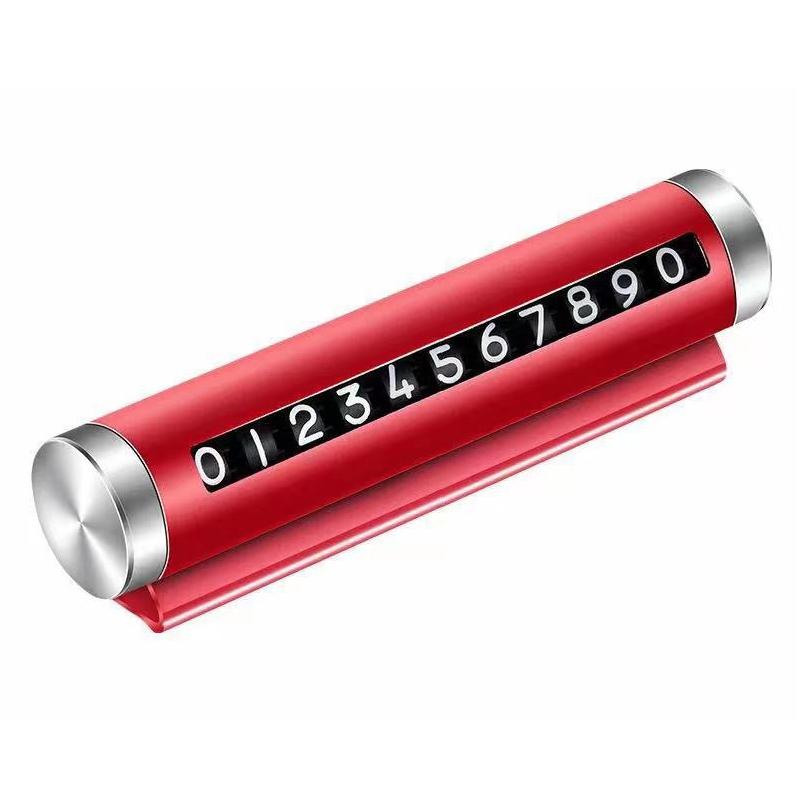 Временная карта парковки автомобиля Поворот номерного знака телефона Автомобильный стайлинг Автоаксессуары