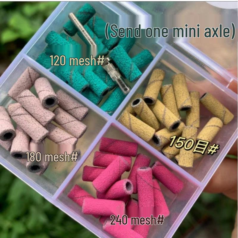 Салонный маникюр Высококачественные шлифовальные ленты со стальным мандрелем - Прочные, износостойкие инструменты