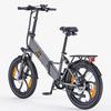 Hillmiles Mile 2 Складной электрический велосипед для городской езды 36V13Ah Аккумулятор 250W Двигатель 150KG Макс. Нагрузка 20-дюймовые колеса Электровелосипед для взрослых