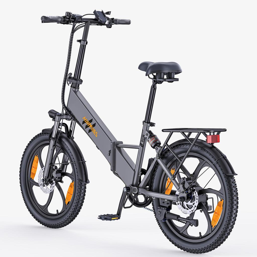 Hillmiles Mile 2 Складной электрический велосипед для городской езды 36V13Ah Аккумулятор 250W Двигатель 150KG Макс. Нагрузка 20-дюймовые колеса Электровелосипед для взрослых