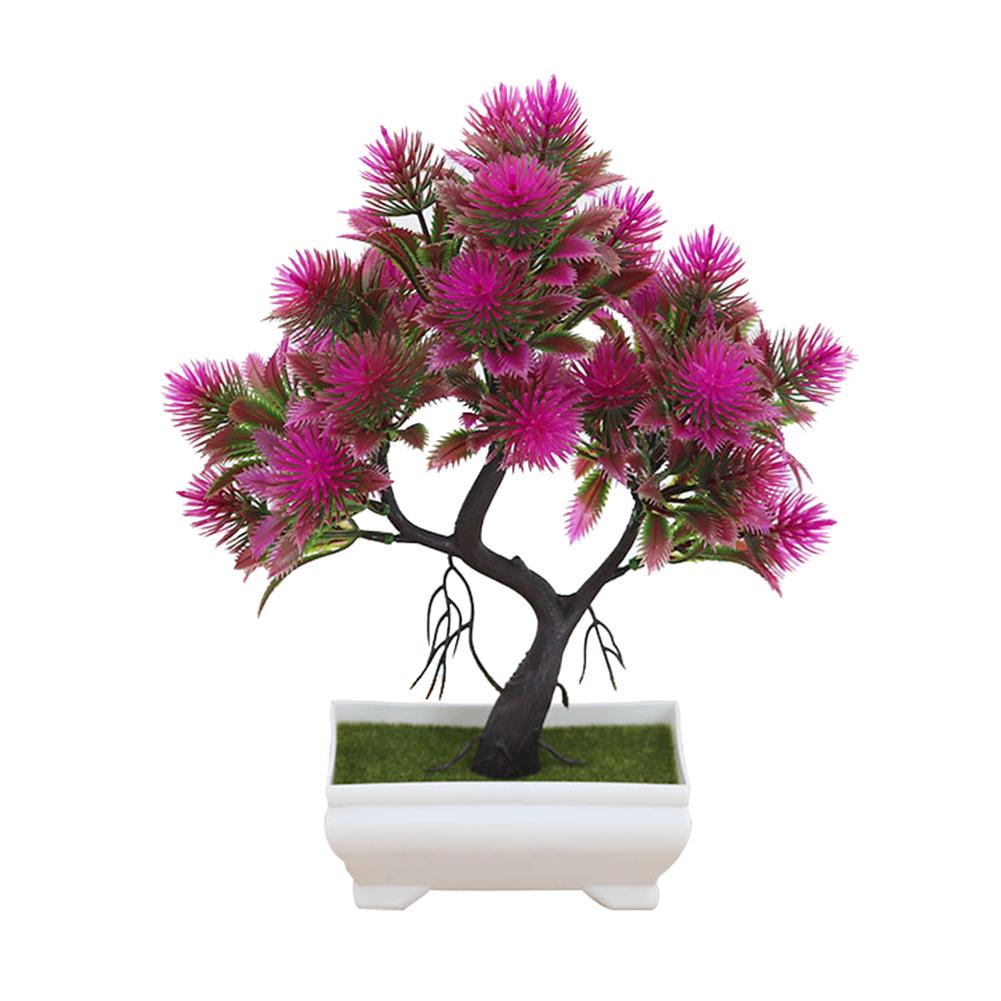 Цветущий букет искусственный цветок сосна бонсай этап сад свадьба декор