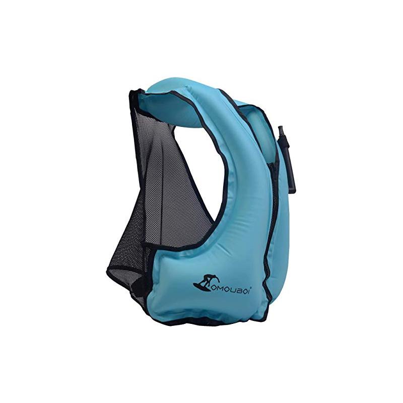 Жилеты для снорклинга, надувные плавучие куртки для взрослых, легкий жилет плавучести для каяков, портативный плавательный жилет, водные виды спорта на открытом воздухе (Подходит для 100-220 фунтов)