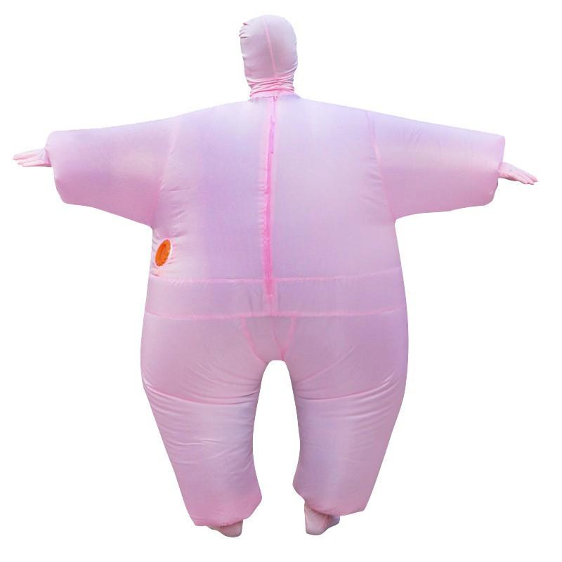 Halloween Inflatable Costume Ninja Sumo Suit Funny Party Cosplay Prop Adults