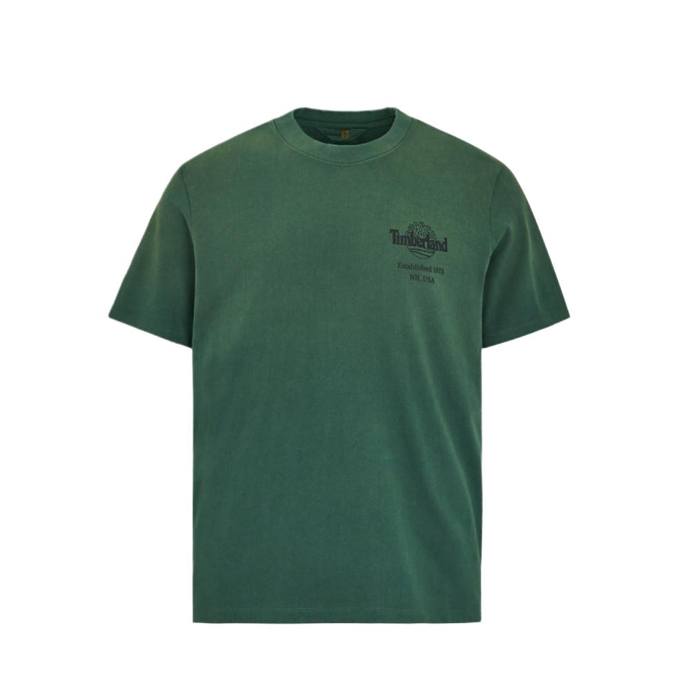 Timberland Однотонная мужская футболка с коротким рукавом tops TB0A5SRUA6X1
