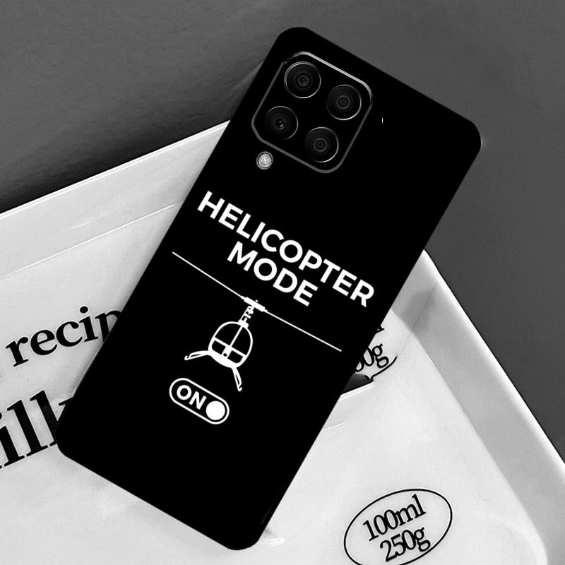 Aircraft Helicopter Airplane Pilot Case For Samsung Galaxy M33 M53 M13 M15 M35 M55 M32 M16 M36 M56 M54 M20 M52 M34 M14 M11 M31