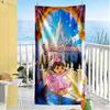 Dora Explorer Customizable Name Beach Towel Quick-Dry Soft Microfiber Ideal for Travel Outdoor Swim Pool Yoga Surf Camping Hiking Gym Gift Holiday