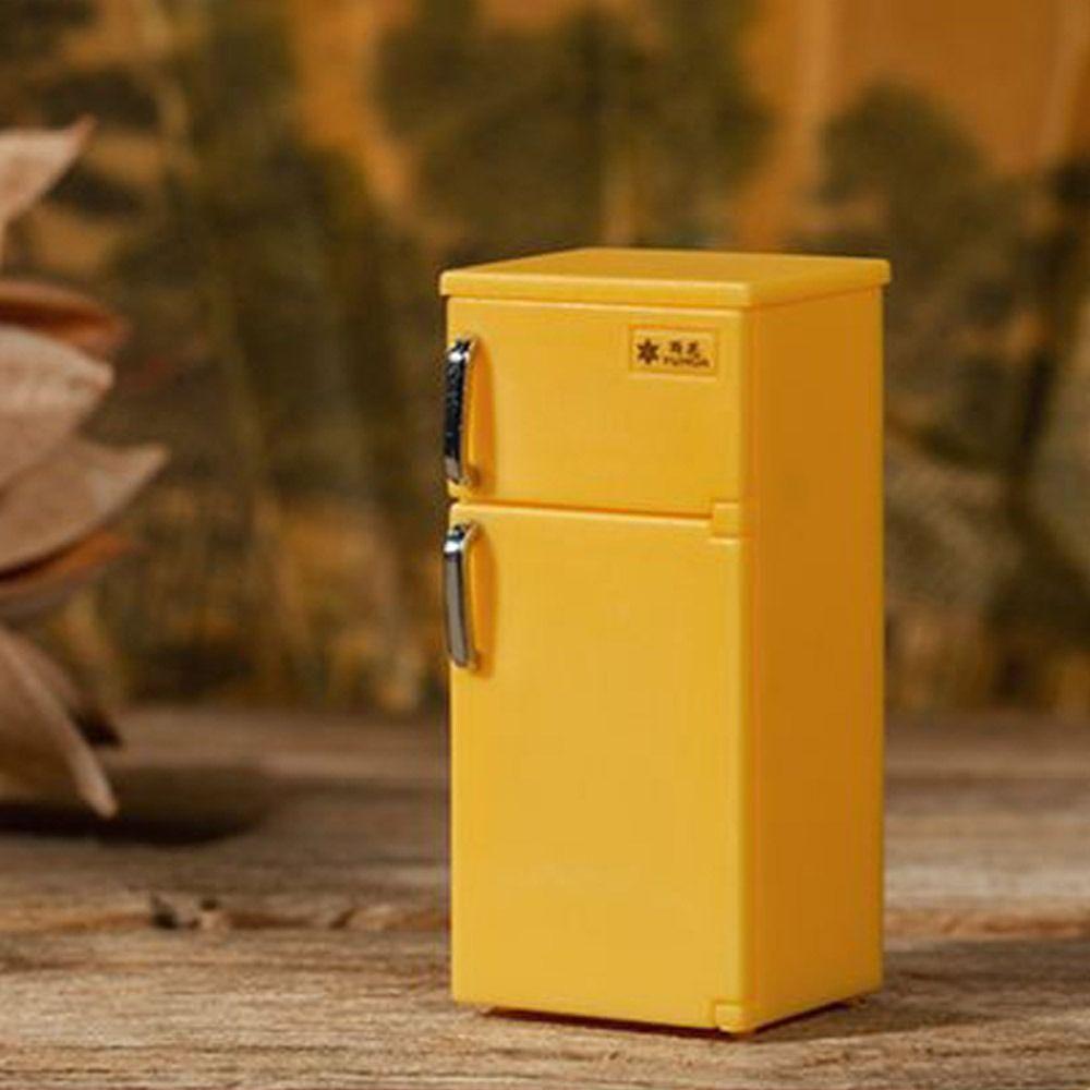 Multicolor Fridge Model Plastic Blyth Doll Fridge Miniature Doll House Fridge  Doll House