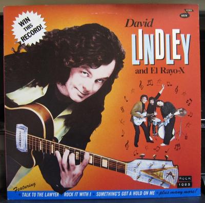 Виниловая пластинка DAVID LINDLEY  EL RAYO X  Выиграй эту пластинку P11246 ASYLUM 1982 Япония Рок Б/у