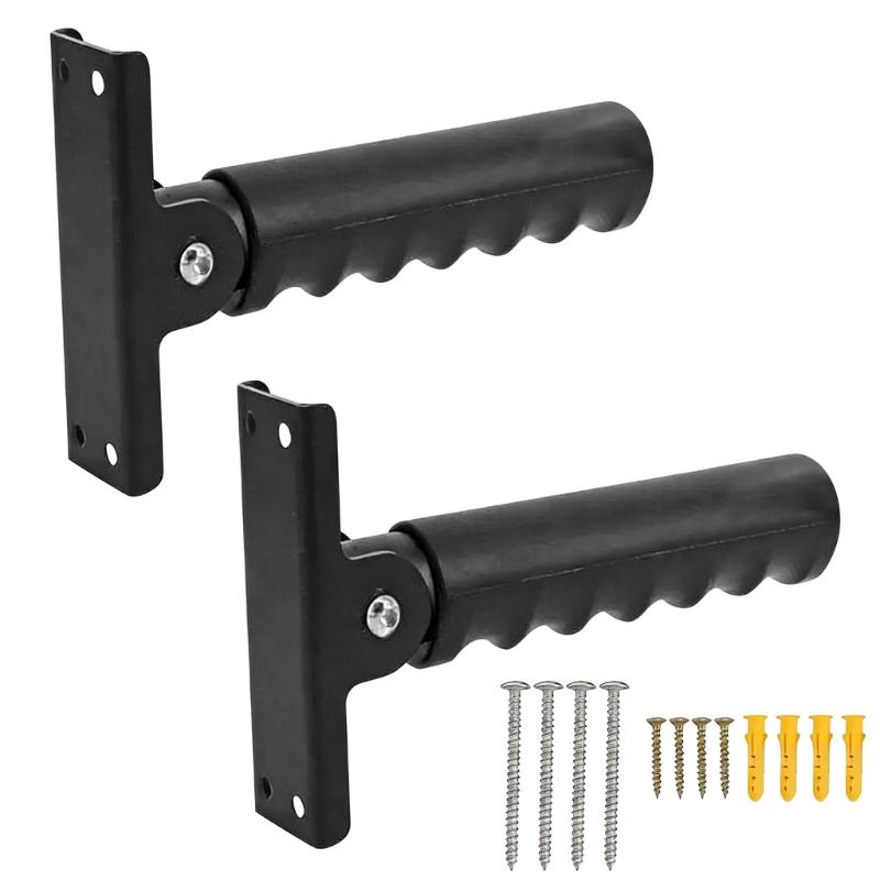 2 шт. Эргономичные ручки-поручни для дверей, нескользящие ручки-помощники для проемов, маленькие ручки для ступенек, лестниц, дверных проемов