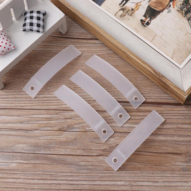 10 Pcs Clear Plastic Drawer Stops Replacement Dresser Drawer Stoppers Drawer Bottom Repair Tool Easy Installation