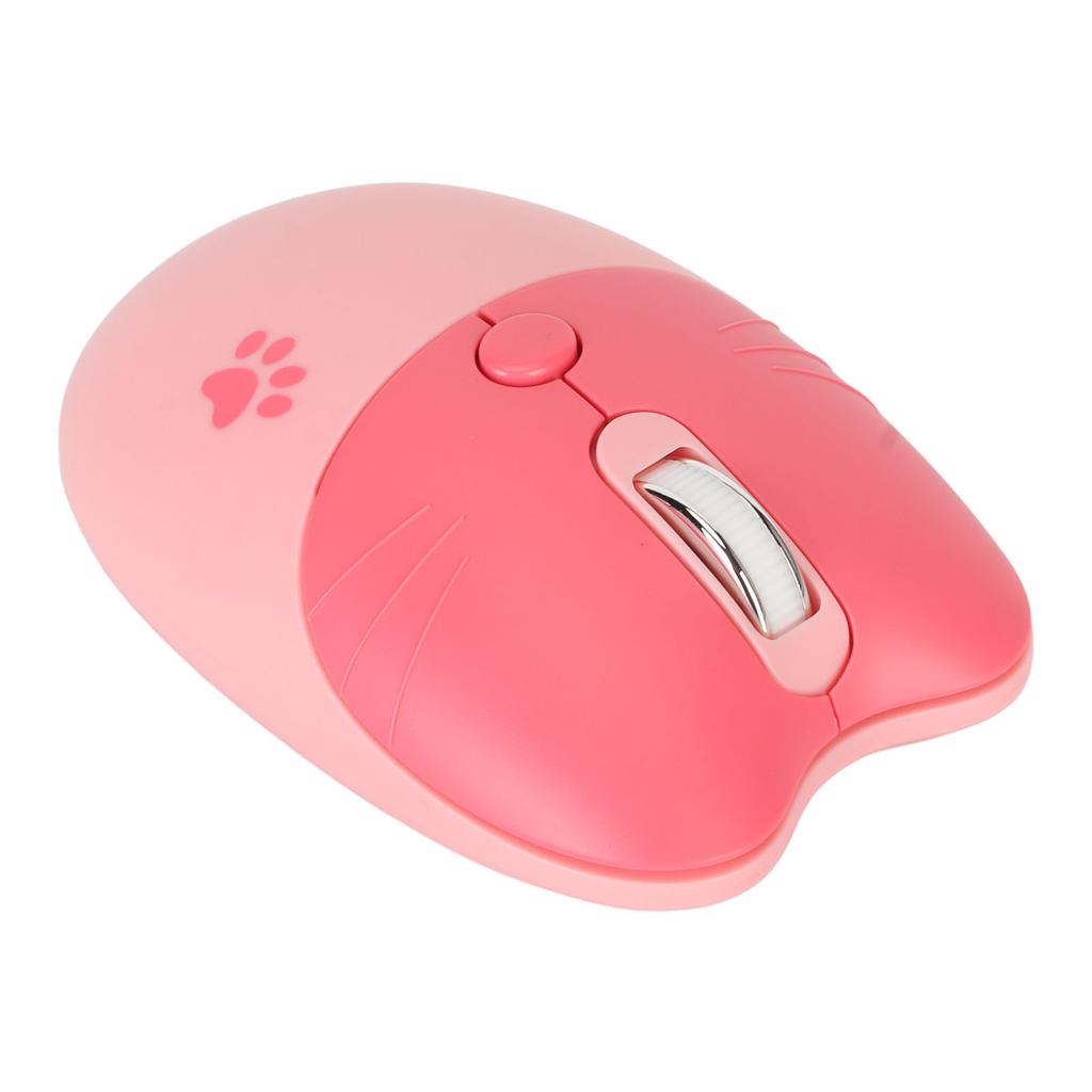 Беспроводная мышь Cat 2,4G, бесшумный USB-приемник, милая портативная мышь с 3 уровнями DPI для портативного компьютера M3