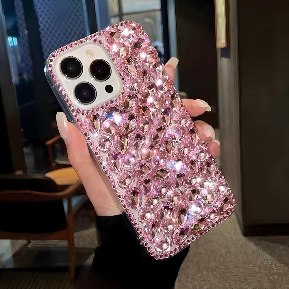 Роскошный чехол со стразами, кристаллами и бриллиантами для Realme C75 C75X C73 C71 C61 C55 C51 C53 C35 C31 C30 C33 C25 C21Y C25Y C21 Блестящая крышка