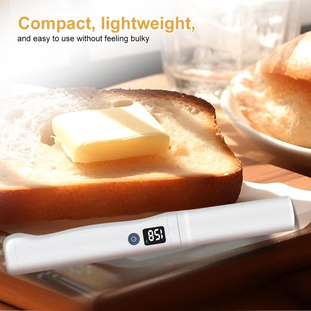 Washable Butter Spreader Waterproof Cold Butter Cutter Portable Heating Butter Spatula Cheese