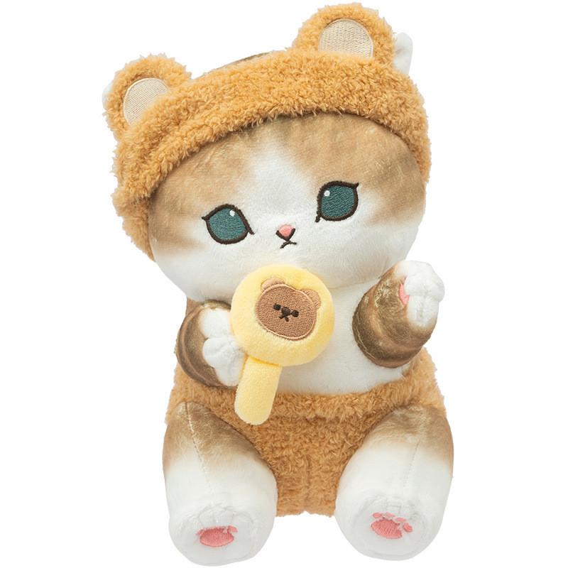 Плюшевая кукла Cat Shark Mofusand Beauty Series в стиле парфюма единорога для девочек