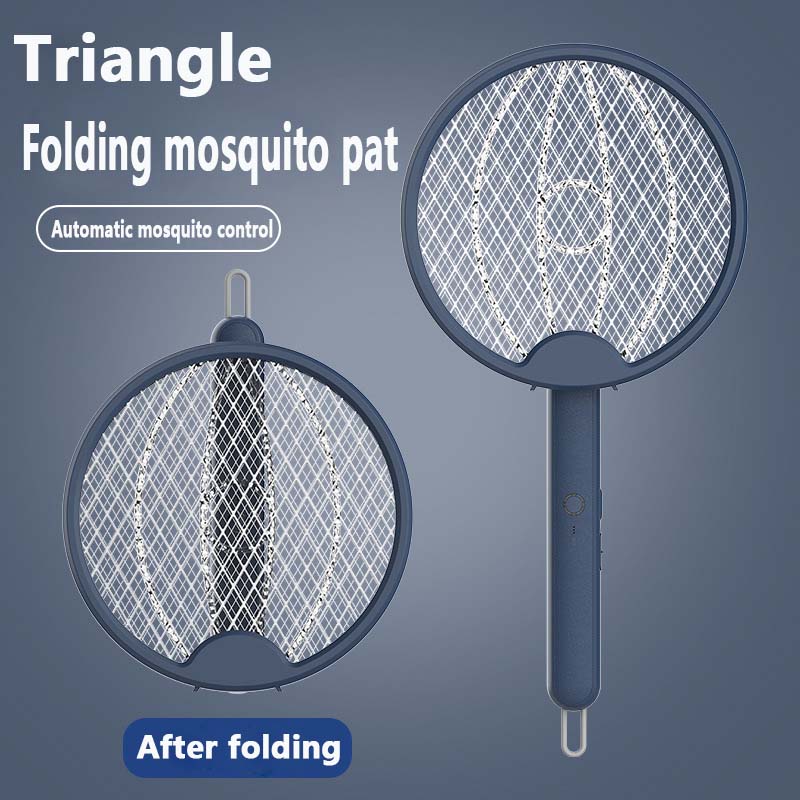 Foldable Electric Mosquito Killer Zapper Raqueta Mata Electrico USB Rechargeable Zanzare Mata Fly Tue Mouche De Anti Mosquitos