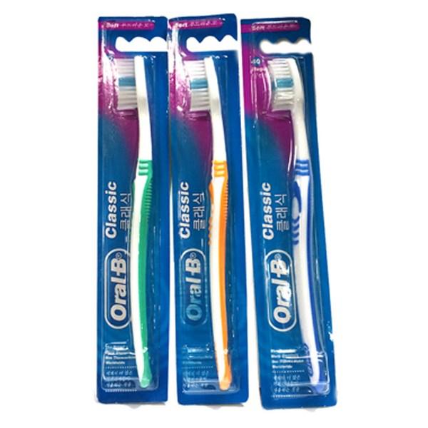 Зубная щетка Oralbi Classic, случайная партия, 1, 1