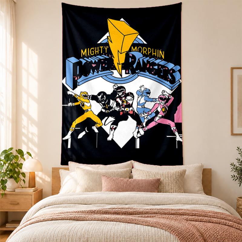 Power Rangers Tapestry highquality for decorating living room bedroom dorm walls ideal as bedroom wallart orholiday gift