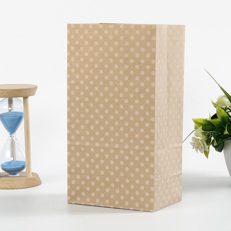 Крафт-пакеты в наличии - Креативная одноразовая упаковка для печенья и конфет на дни рождения (6 Дизайнов)