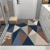 Современный ковер для входа, утолщенный, моющийся, ковер для гостиной, спальни, напольный коврик, коврик для ног