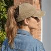 Hip Hop Empty Top Hat Solid Color Sun Protection Peaked Hat Vintage Washed Baseball Cap  Outdoor