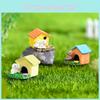 Cute Cartoon Resin Animal House Ornaments Ideal For Succulent Gardens And Diy Projects
