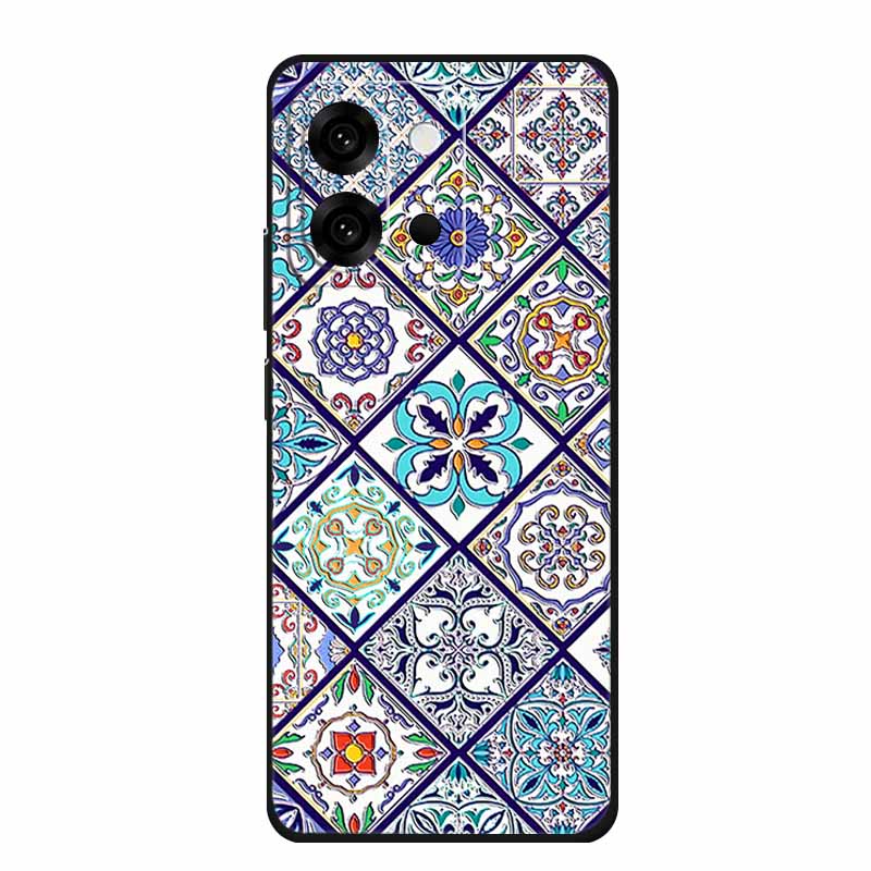 3D Тисненый Чехол Для OnePlus 13T 2025 Чехол Для Телефона 13 T Coque Цветы Силиконовый Мягкий Задний Чехол Для OnePlus 13s 2025 Чехол 13 s Funda