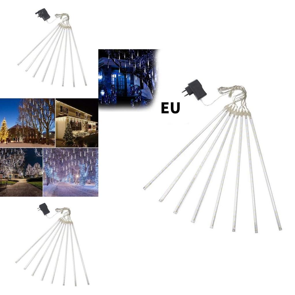 Светодиодные гирлянды-шторы "Звездный дождь" с водонепроницаемым дизайном для Рождества и сезонных мероприятий