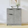 811110 vidaXL Buffet Concrete Grey 60x30x70 Cm Engineered Wood
