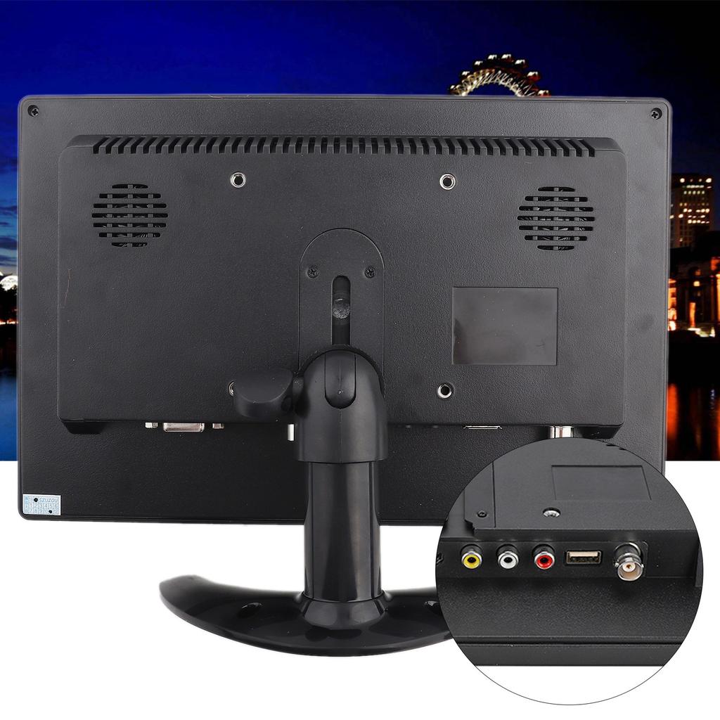 10,1-дюймовый широкоэкранный ЖК-монитор HD 1080P с входом HDMI VGA BNC AV (100‑240 В)