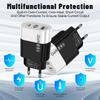 33-ваттное USB-зарядное устройство GaN: Быстрая зарядка QC 3.0 и PD, 9В/12В, стандарт США/ЕС