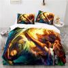 Japan Attack On Titan 3d Duvet Cover Sets Printed Bedding Set Pillowcase Twin Full Queen King Size Linen Bedclothes Dropshipping