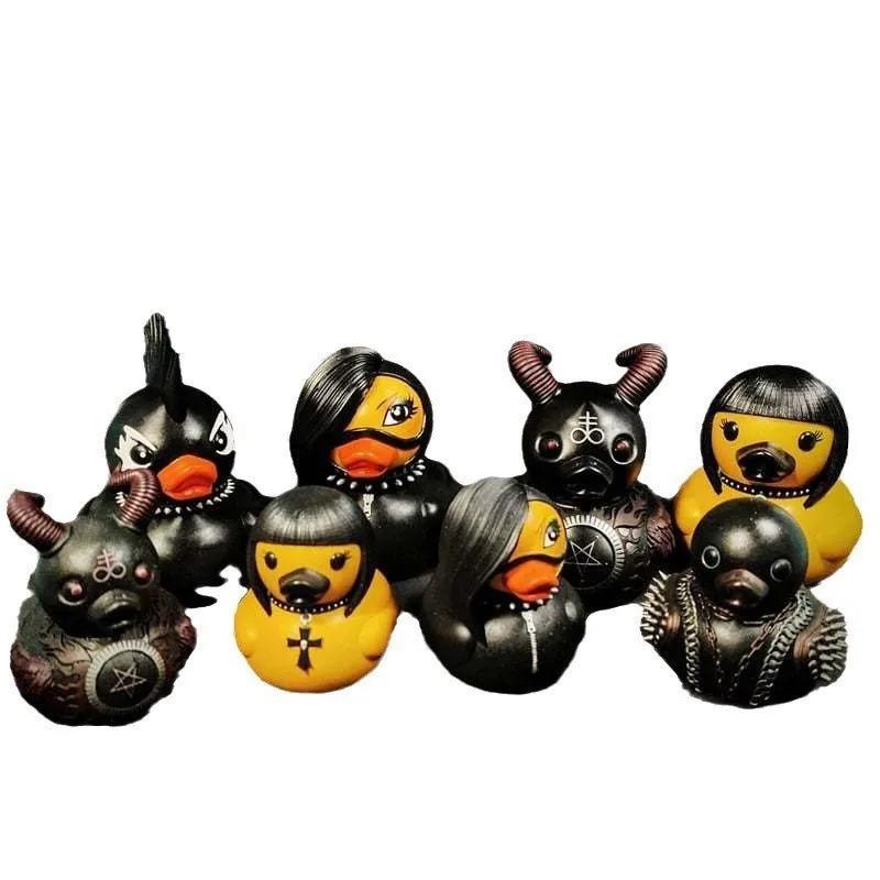 Готическая скульптура «Утка-дьявол», коллекционные фигурки, декоративная статуэтка «Утка-дьявол», украшение для автомобиля, украшение для приборной панели