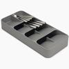 Range-couverts - Joseph Joseph - DrawerStore™ - Compact - Grand Format - Gris