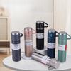 500ml One Cup Three Lid Stainless Steel Insulated Bottle Business 304 Large Capacity Thermos High End Gift Box Set Water Cup