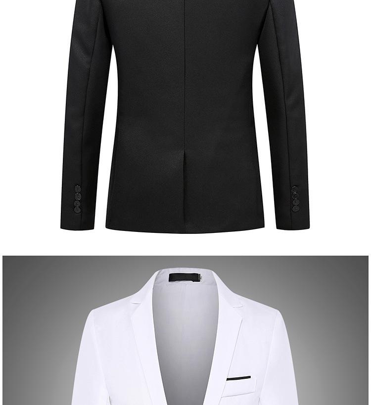 Мужской приталенный пиджак для делового костюма