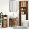 VidaXL Bathroom Vanity Unit Old Wood 60x30x60 Cm, Bathroom Sink Cabinet, Bathroom Furniture, 862232