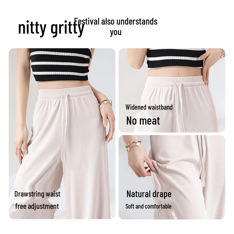 Женские повседневные брюки с широкими штанинами из ледяного шелка Warrior