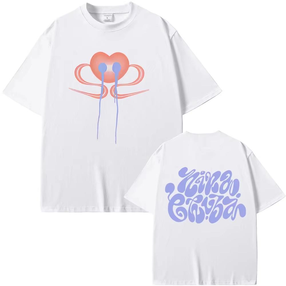 Singer Nina Chuba Tour New Album 2026 Cover Tshirts Unisex Women Fashion Pop Music T Shirt High Quality pure Cotton Oversized Tees