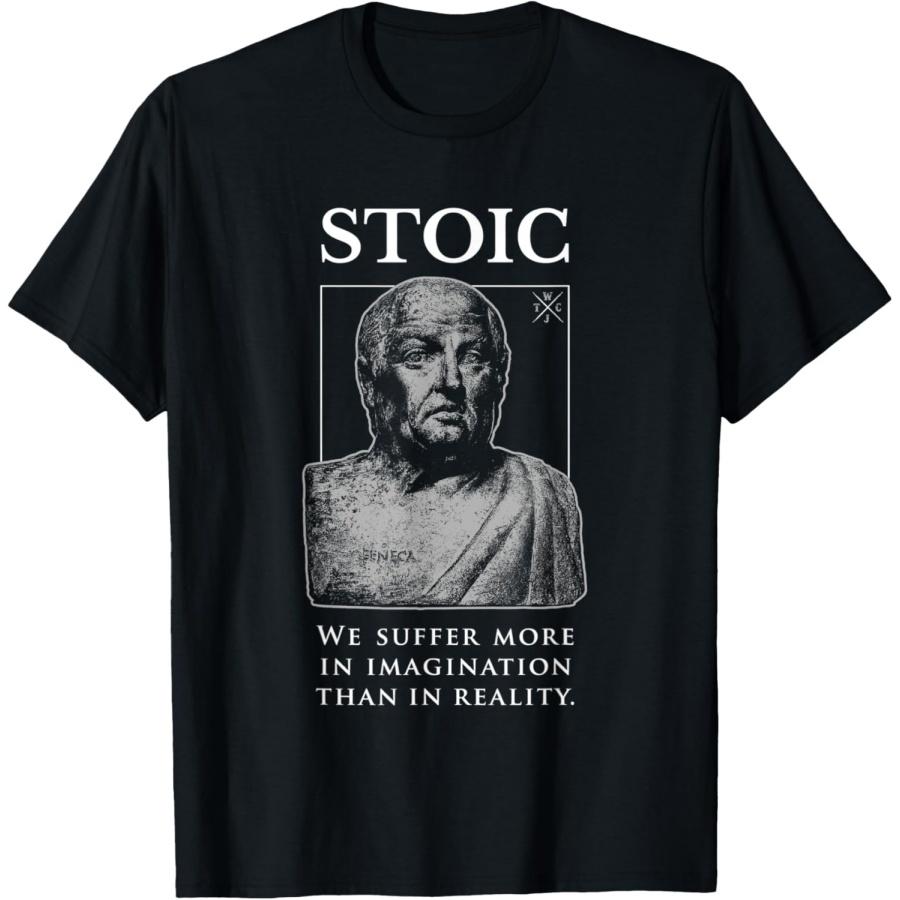 Seneca “In Imagination” Stoicism Quote T-Shirt