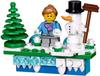 LEGO зимний набор для строительства снеговика