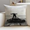 Indie TThe 1975S Cushion Cover Breathable and skinfriendly linen pillowcase square removable and washable cushion
