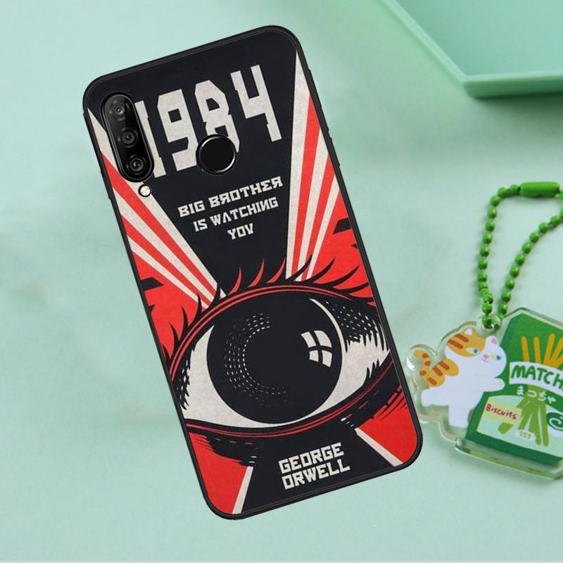1984 Джордж Оруэлл Для Huawei Nova Y90 Y70 Y60 Y61 Y91 Y72 9 10 SE 12i 12s 11i 5T P60 Pro P20 P30 P40 Lite Чехол